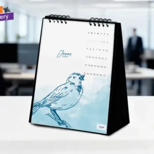 A5 Desktop Calendar Portrait